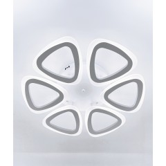 Светильник 1599 WHITE/БЕЛЫЙ D600/H100/6/LED/72W/ 2.4G SPF21-10 (1) Пикассо